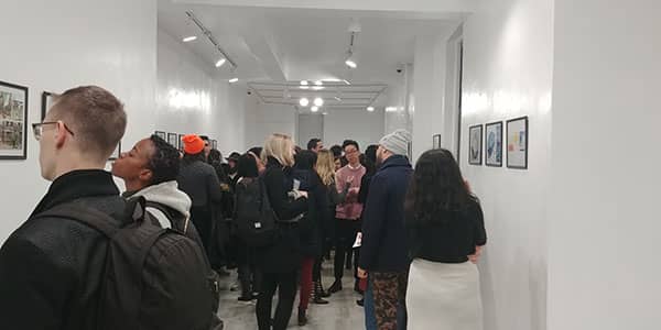 Gallery reception
